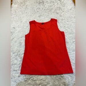 Lafayette 148 Red Tank Top